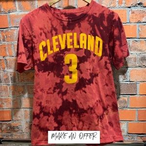 Custom made CAVS acid wash tee